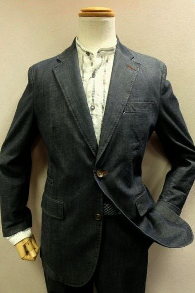 シッスル THISTLE 創作屋 デニムジャケット ブルー 春夏新作 日本製 ストレッチデニム メンズウェア画像１