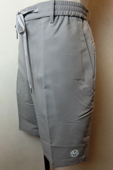セール３５％ＯＦＦ ミラショーンスポーツ milaschon ハーフパンツ グレー 春夏新作 ドットエア ショートパンツ ミラショーン服 メンズウェア画像１