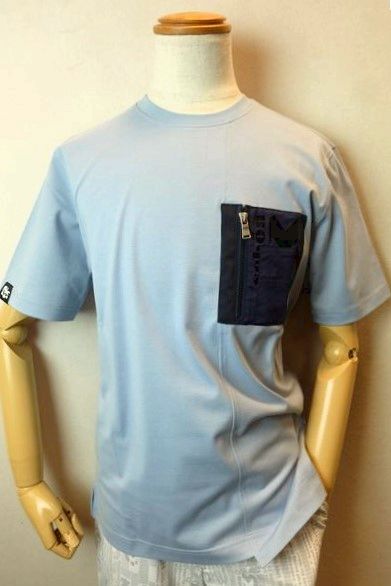 ショーン・バイ・ミラショーン mila schon 半袖Ｔシャツ サックスブルー 春夏新作 カットソー メンズウェア画像１