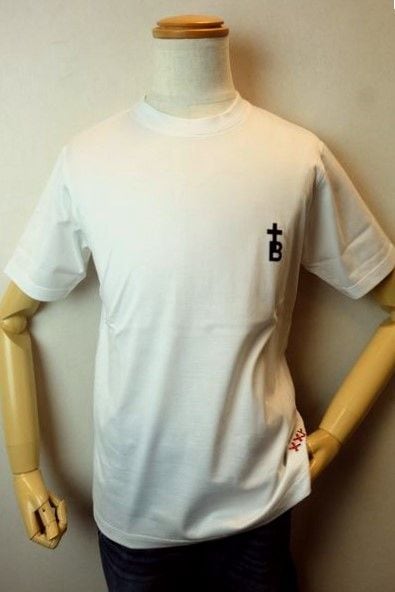 コードビープラス CODE:B＋ 半袖Ｔシャツ ホワイト 春夏新作定番品 カットソー シルケット天竺 日本製 バラシ メンズウェア画像１