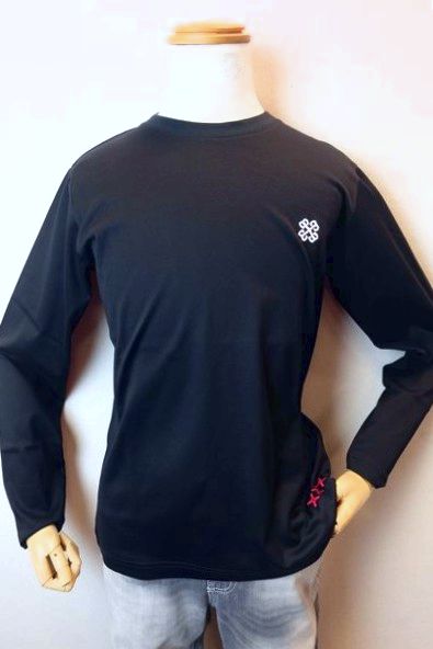 コードビープラス CODE:B＋ ロングＴシャツ ブラック オールシーズン新作定番品 カットソー シルケット天竺 日本製 バラシ メンズウェア画像１
