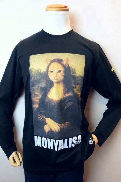 vingt-six ヴァンシス ロングTシャツ ブラック 秋冬新作定番品 MONYALISA カットソー 日本製 26 コードビー服 メンズウェア画像1