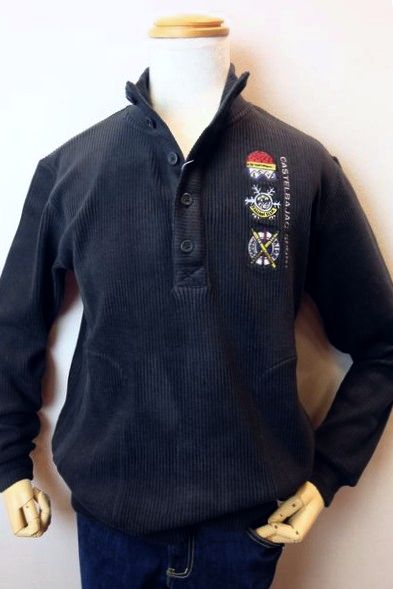 セール３５％ＯＦＦ カステルバジャック メンズ CASTELBAJAC トレーナー ブラック 秋冬新作 グランサーモ ゴルフ画像１