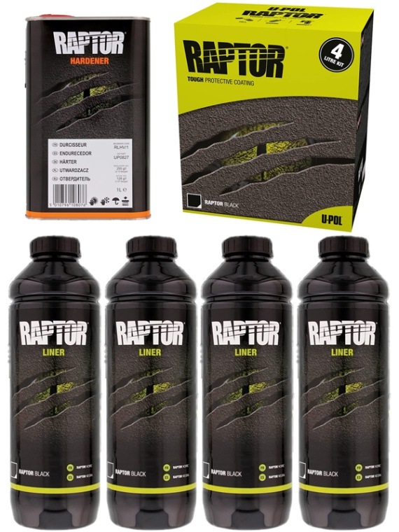 正規輸入品 U-POL製のRAPTOR LINER 4L 塗装ガンセットラプター 正規輸入品 U-POL製のRAPTOR LINER 4L 塗装ガンセットラプター