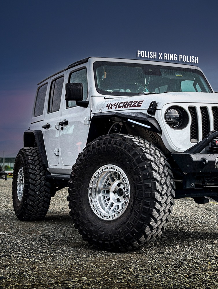 Jeep Wrangler RAZ CV01  BEADLOCK 17x9J -38