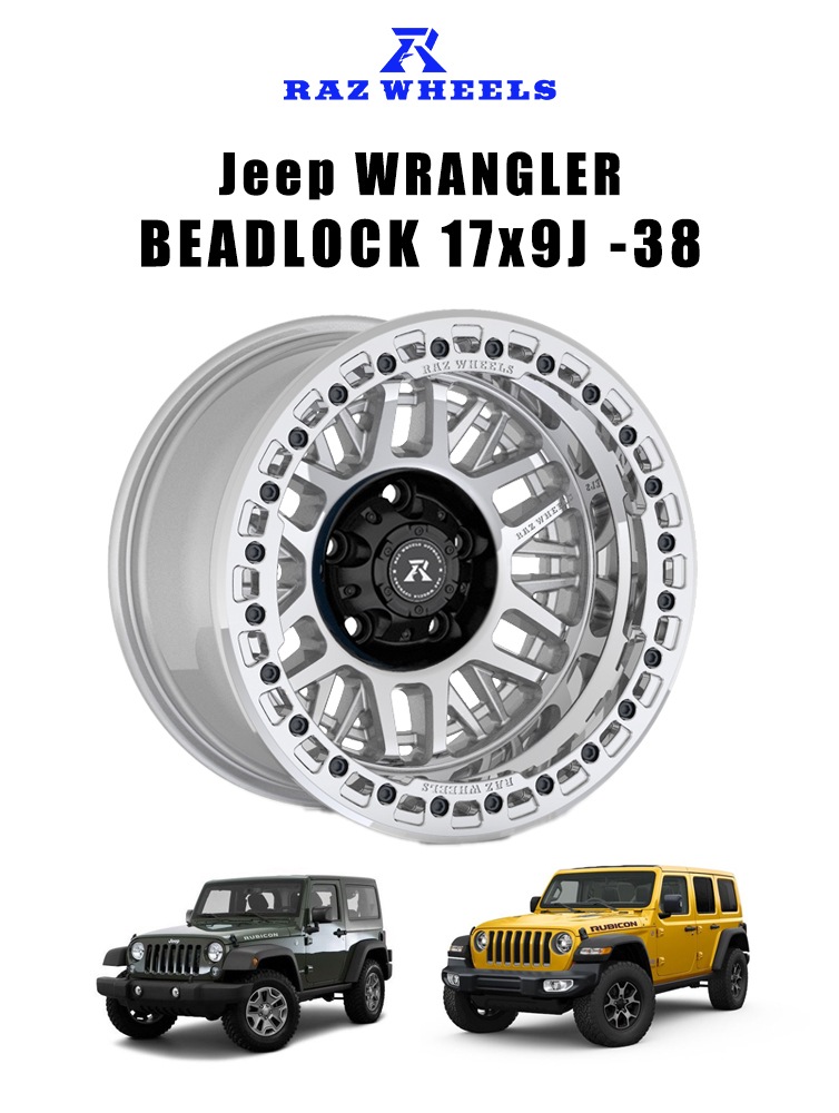 Jeep Wrangler RAZ CV01  BEADLOCK 17x9J -38