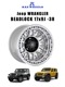 Jeep Wrangler RAZ CV01  BEADLOCK 17x9J -38