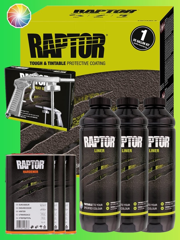 TINTABLE�� 3L �����ա� ���ؤ��� U-POL RAPTOR LINER ������ ��ץ����饤�ʡ�