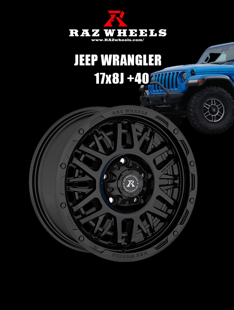 Jeep Wrangler RAZ CV01  17x8J +40