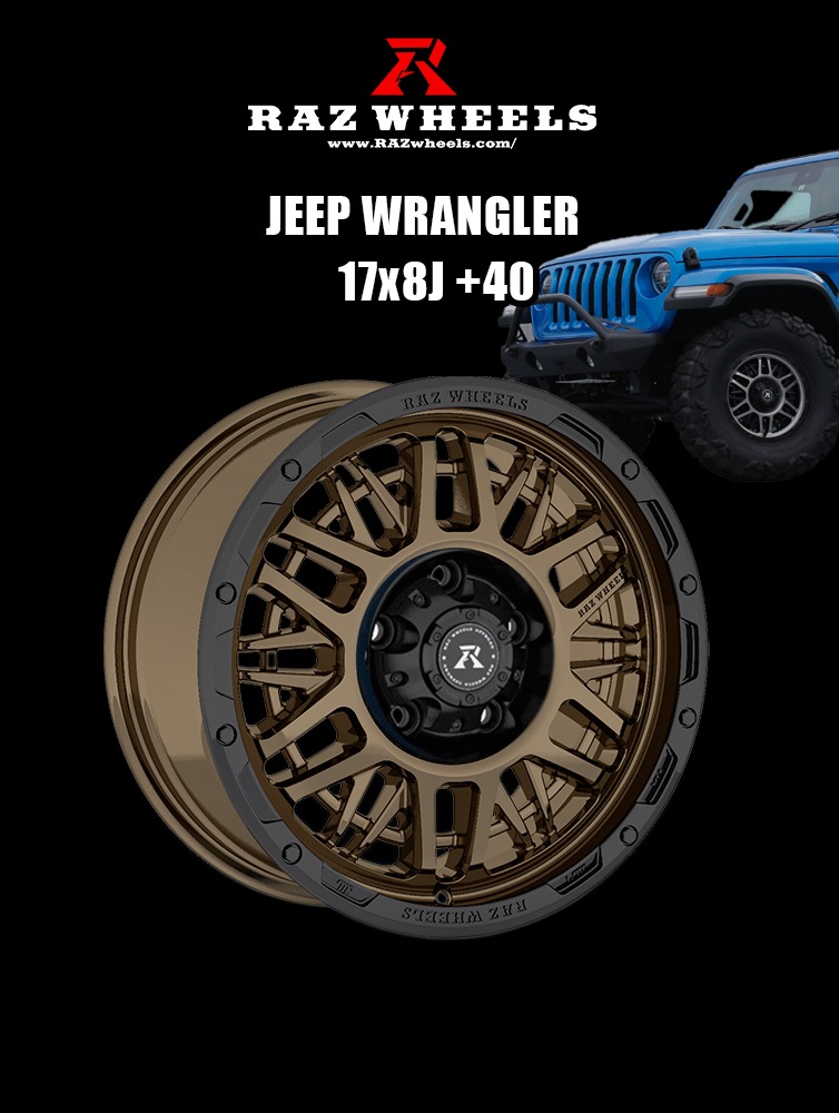 Jeep Wrangler RAZ CV01  17x8J +40