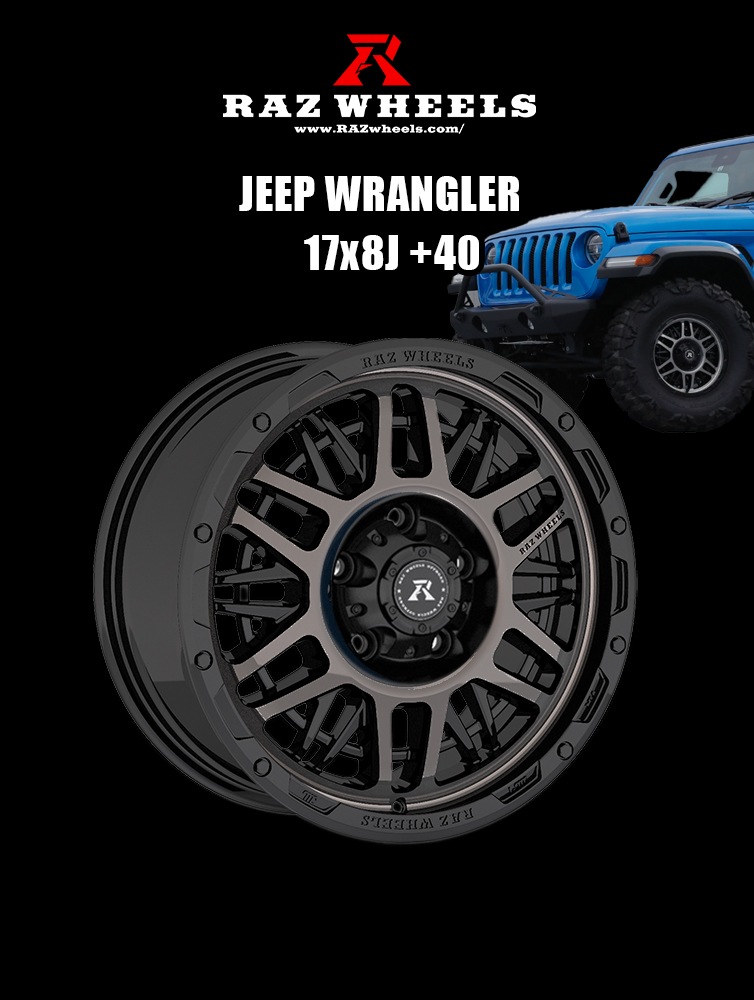 Jeep Wrangler RAZ CV01  17x8J +40
