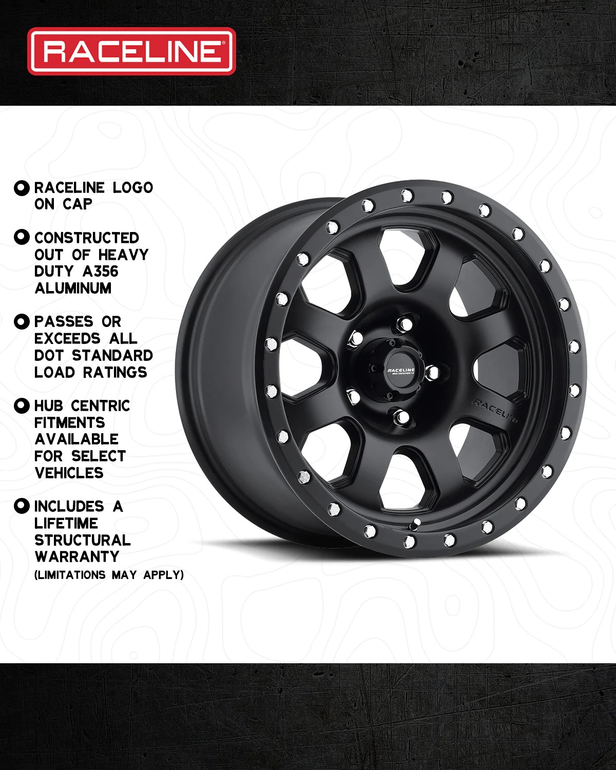 RACELINE 929B Avenger satin Black 79050 -12��17�����