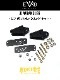 JK��󥰥顼�� EVO-1083B �ꥢ �ܥ�ȥ��� D��� ���å� Rear Bolt On D-Ring Mounts,JK