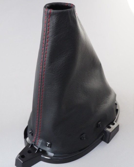 E12ノート ニスモS MTシフトブーツ本革＆ウルトラスエード