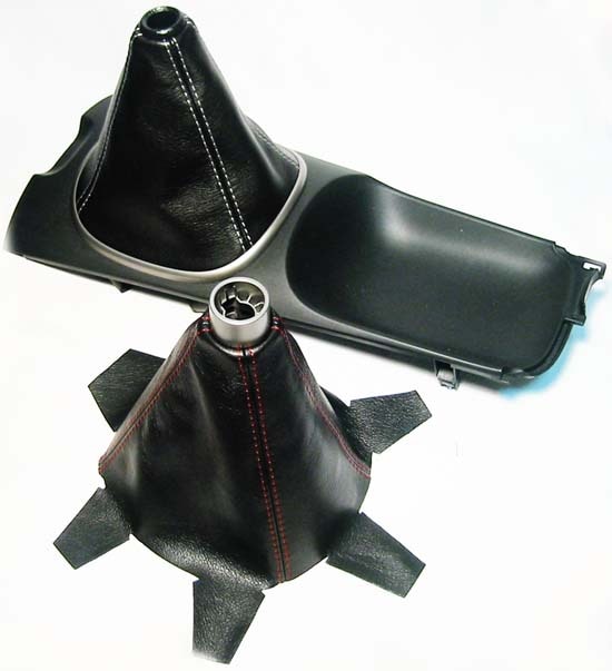 インテグラ DC5後期 MTシフトブーツ本革＆ウルトラスエード