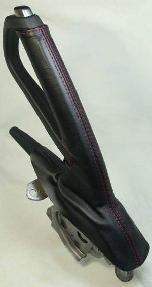 RX－8 ロングサイドブレーキブーツ本革＆ウルトラスエード