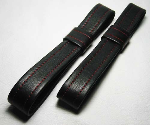 AZ－1 ドアストラップ本革＆ウルトラスエード（アルカンタラ）車革