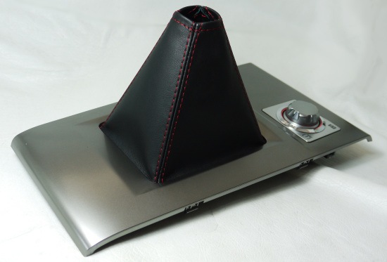 スバル YA型 エクシーガ ATシフトブーツ本革＆ウルトラスエード