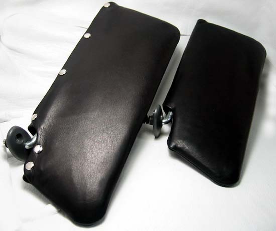 ビート サンバイザーカバー 本革＆ウルトラスエード（アルカンタラ）車