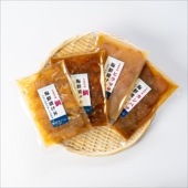【長崎県五島列島】海鮮漬け丼4点セット／鯛白・黒ダレ、ヒラマサ白ダレ、カンパチ黒ダレ