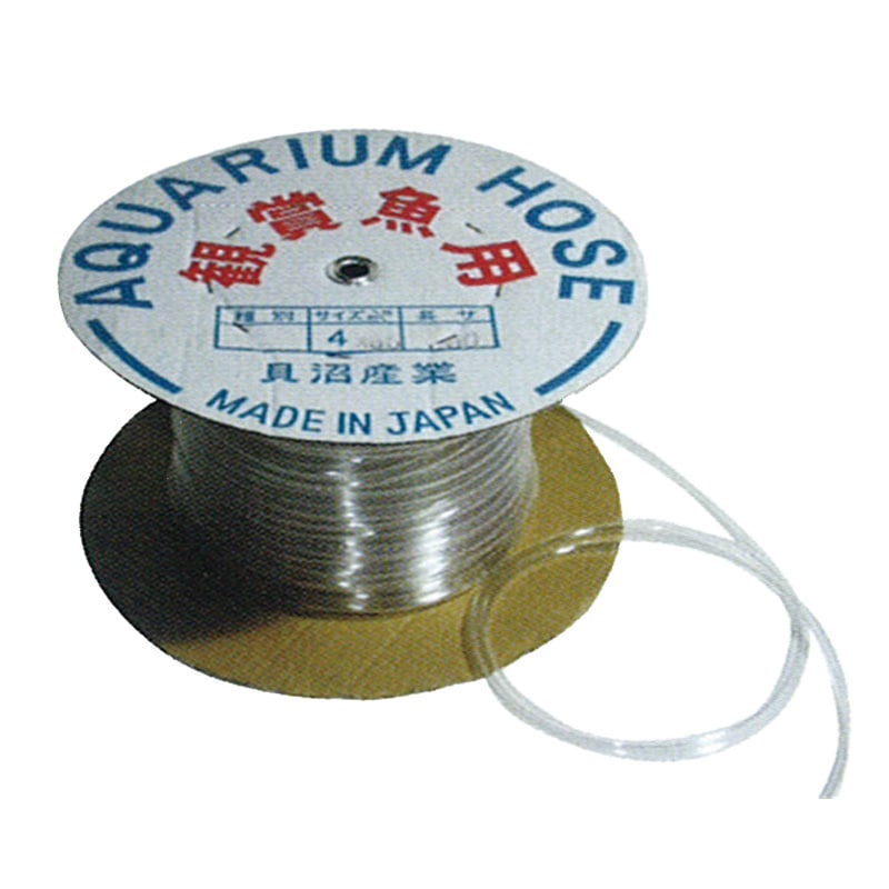 ビニールホース（透明）内径4×外径5.5ｍｍ　1巻200ｍ