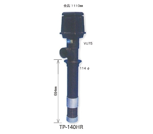 揚・循環ポンプ　 TP-140HR　三相200Vタイプ