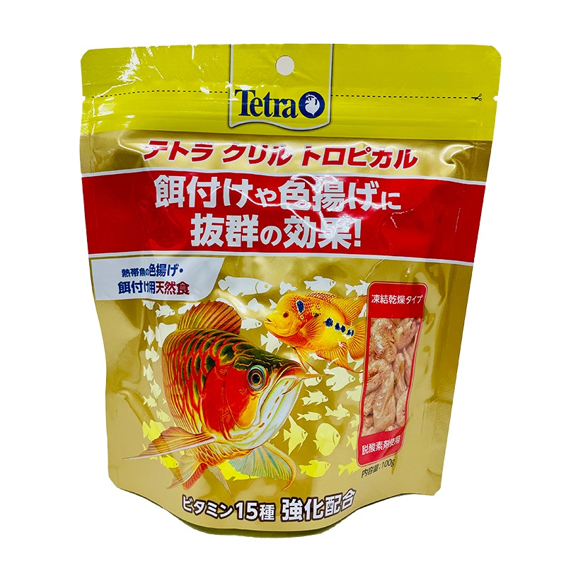 テトラ　クリルトロピカル　袋入り100g