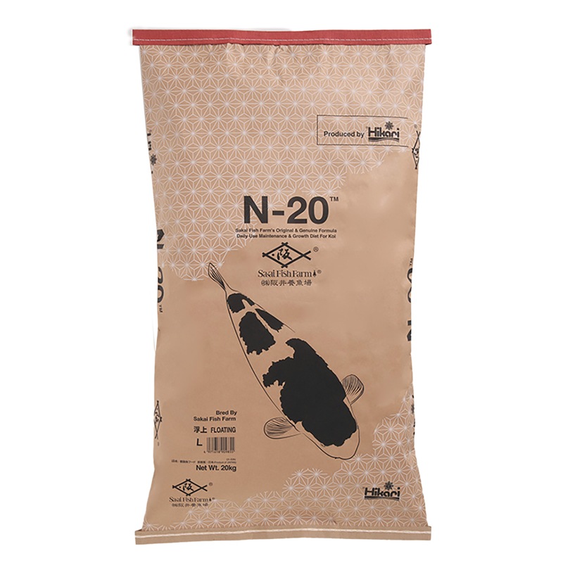 N-20(浮上性/沈下性) 20kg L(大粒) サイズ