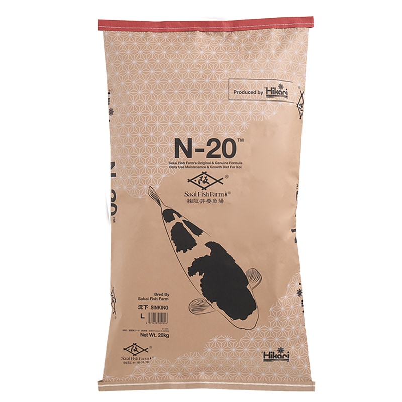 N-20(浮上性/沈下性) 20kg L(大粒) サイズ