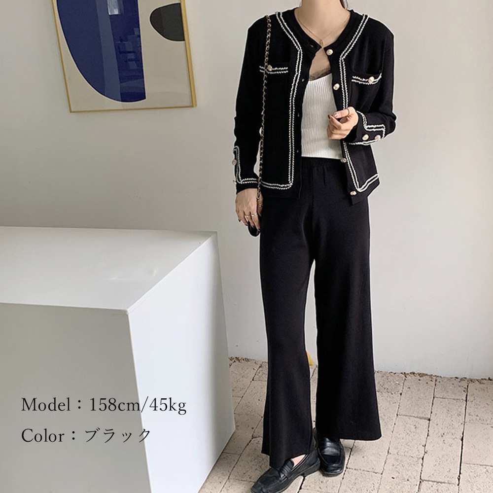 ニットセットアップ レディース 秋冬服 セットアップ Fashion 55 アパレル仕入の専門店こそお安くできます