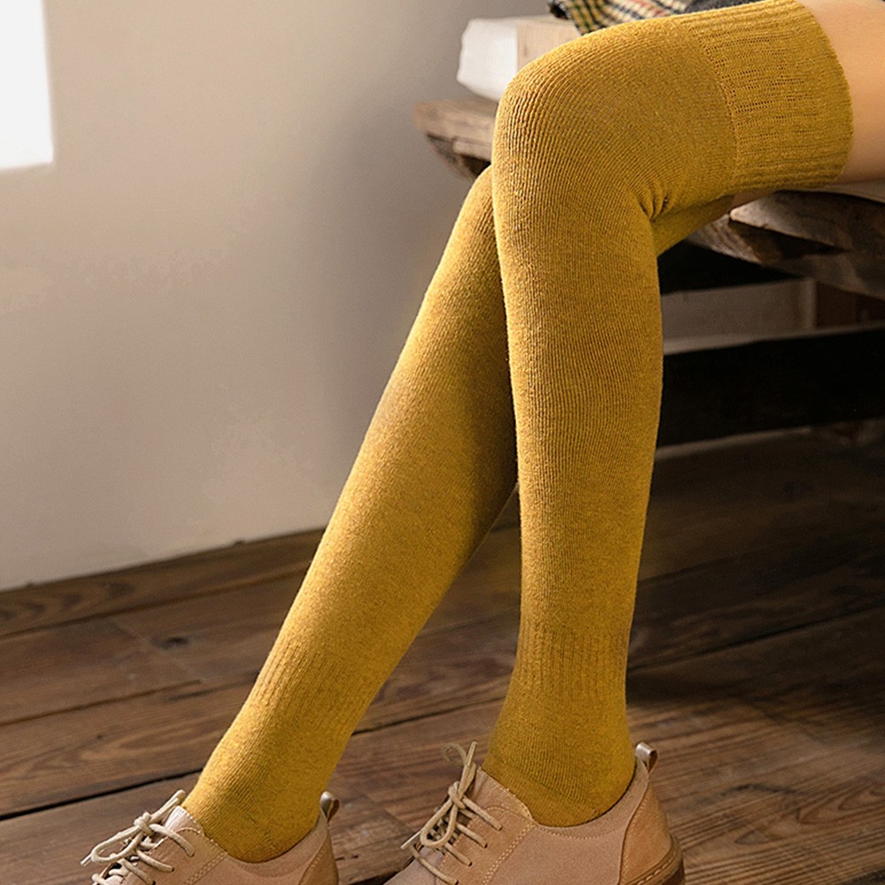 ハイソックス レディース 暖かいソックス 膝上 靴下 レディース おしゃれ 靴下 ニーハイ コットン ネコポス可 小物 その他 その他小物 Fashion 55 アパレル仕入の専門店こそお安くできます