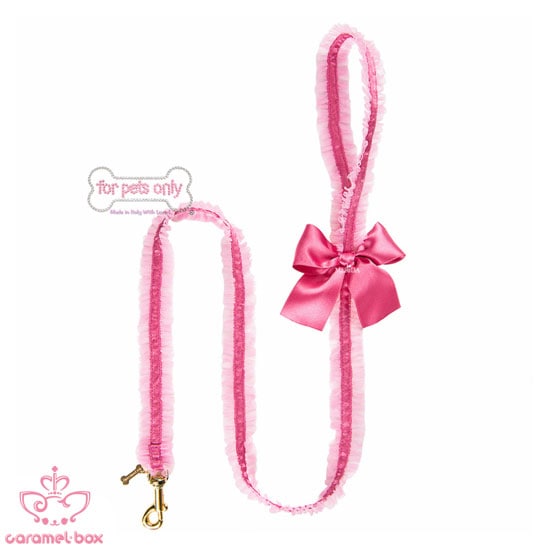 ��for pets only�� Lingerie Leash Pink