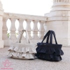 Ruffle Linen Bag(Msize)