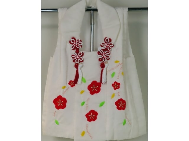 正絹被布3才用 絞りに金刺繍 G2－24 白地 ・ すべての商品 ・ 京都