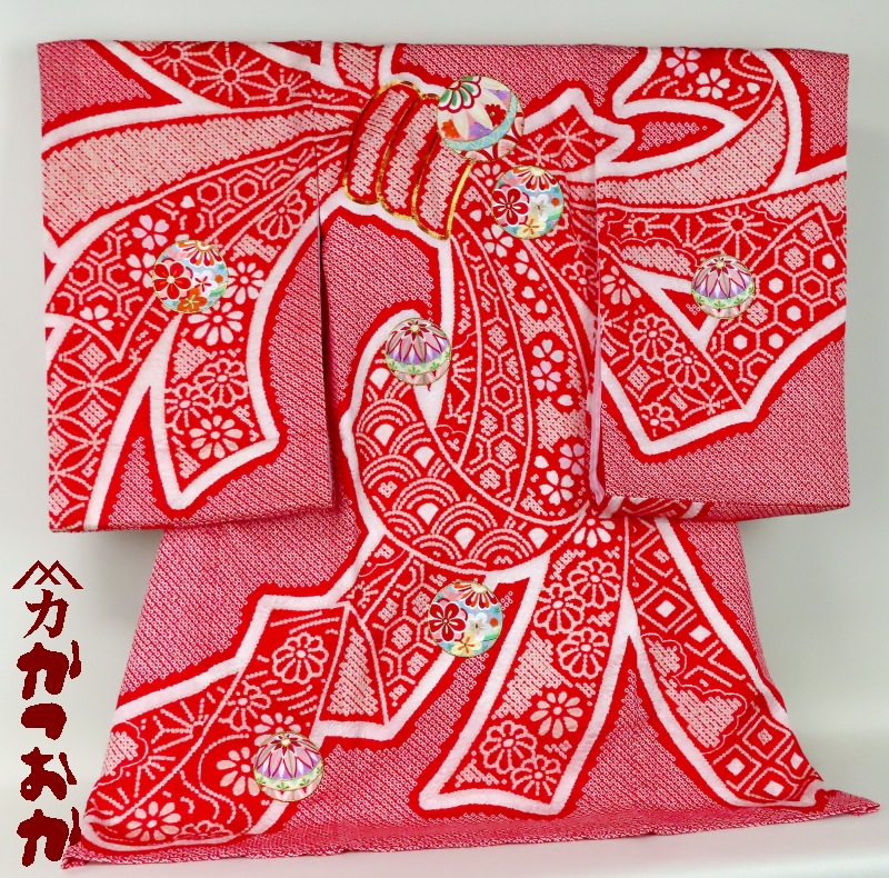 無地小紋 ふくれ織 紋意匠 辻ヶ花 落款入 正絹 反物 正絹 高級 紋意匠縮緬 無地小紋 ふくれ織 紋意匠 辻ヶ花 落款入