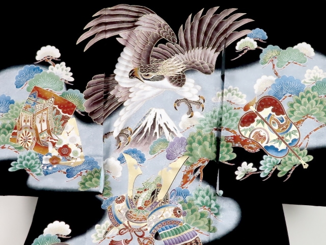 (ボンハム)#4-366 (新品)  正絹 男児 お宮参り きもの danji-ubugi11-1.jpg