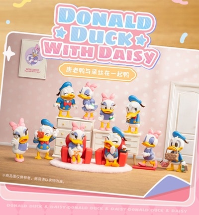 公式】52TOYS BLINDBOX ディズニー ドナルドダック デイジーと