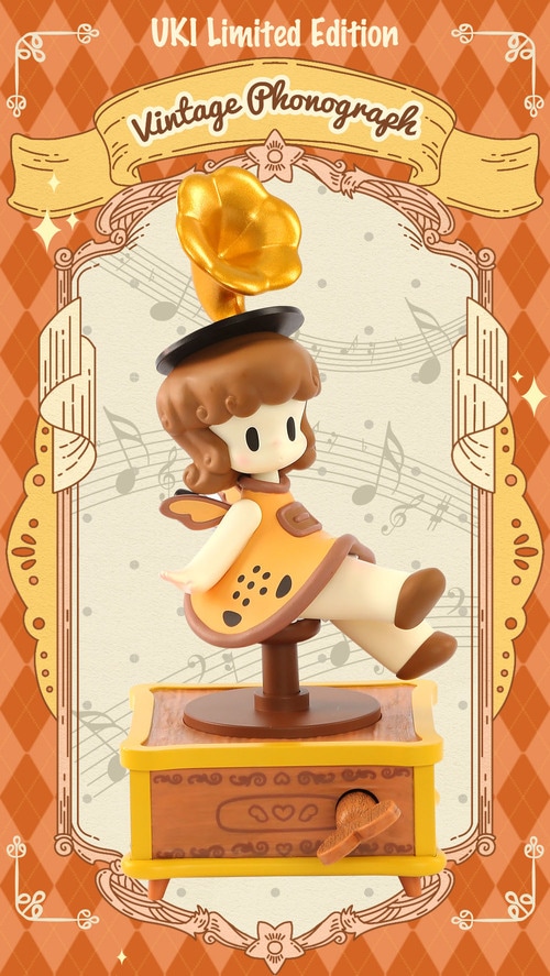 ビッグフィギュア UKI ヴィンテージ蓄音機