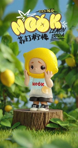 フィギュア NOOK（ヌーク） 100% レモンソーダ