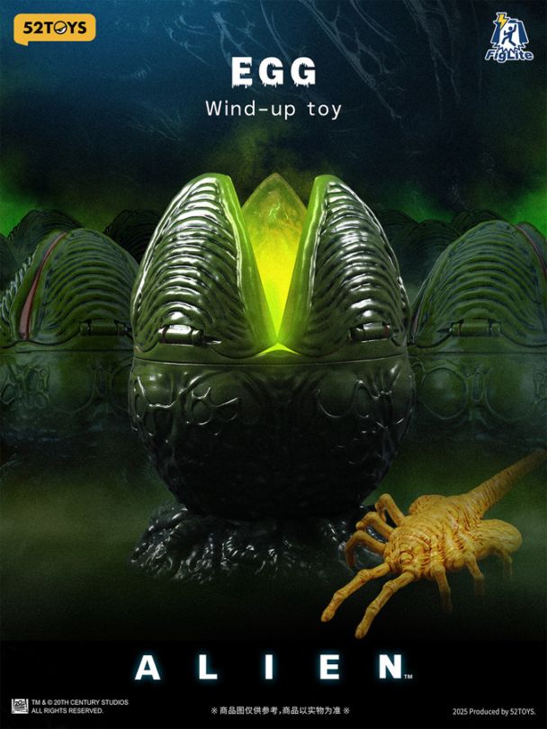 アクションフィギュア FIGLITE ゼノモーフエッグ