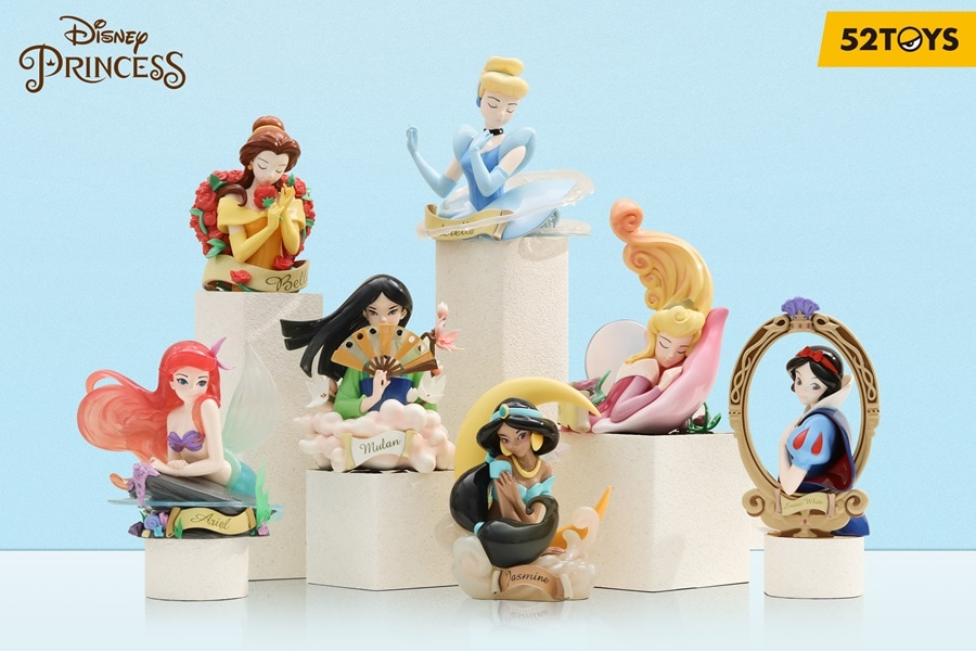 公式】52TOYS BLINDBOX ディズニープリンセス アートギャラリー