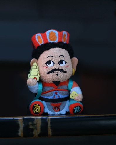公式】52TOYS BLINDBOX 超活化-風調雨順四天王 ぬいぐるみストラップ