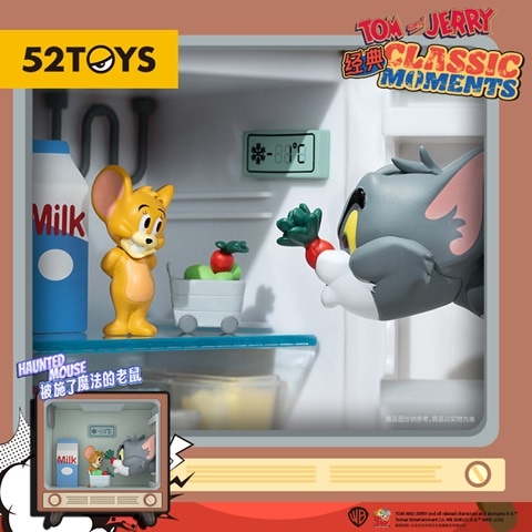 52TOYS BLINDBOXシリーズ トムとジェリー クラシックモーメント8個 公式】52TOYS BLINDBOX トムとジェリー クラシックモーメント