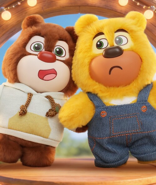 公式】BLINDBOX 熊出没 ファッションウィーク ぬいぐるみストラップ
