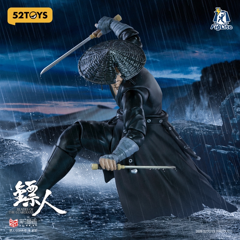 公式】52TOYS アクションフィギュア FIGLITE -BLADES OF THE GUARDIANS