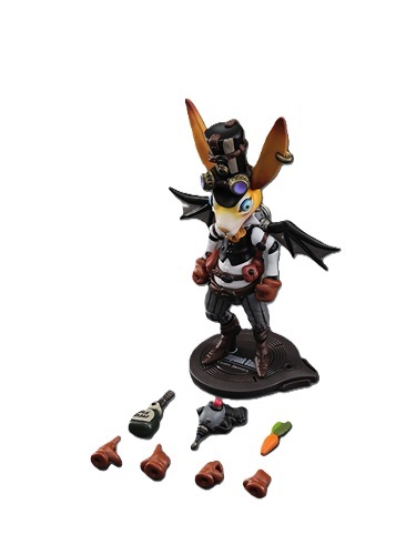 アクションフィギュア FIGLITE スチームパンク兎 | アクション