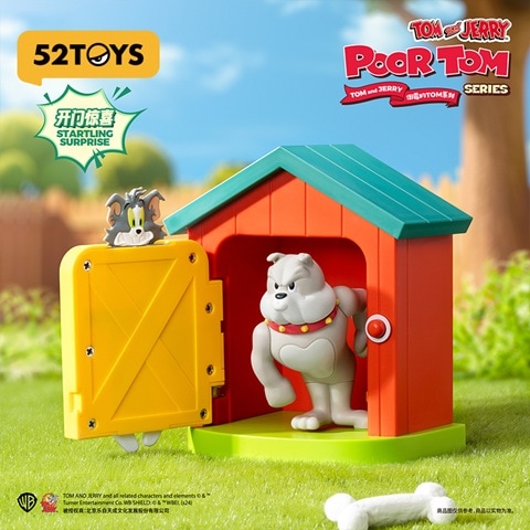 52TOYS トムとジェリー　POOR TOM 可哀想なトム2点セット Amazon | 52TOYS BLINDBOX x TOM and JERRY トムとジェリー