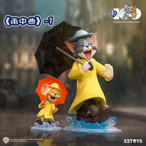 トムジェリ　フィギュアセット　ワーナー100周年　52toys 52toysトムとジェリー ワーナー100周年記念フィギュア 6個入り