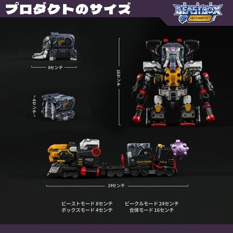 BEASTBOX MEGA MECHABEAST BMM-01 PSYCHOTRAIN(サイコトレイン