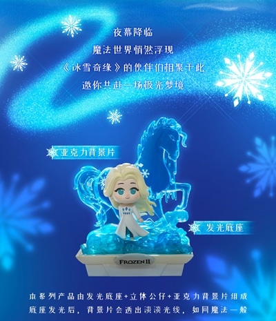 公式】52TOYS BLINDBOX アナと雪の女王 オーロラドリームランド